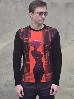 Love, Death & Robots ,лонгслив,аниме